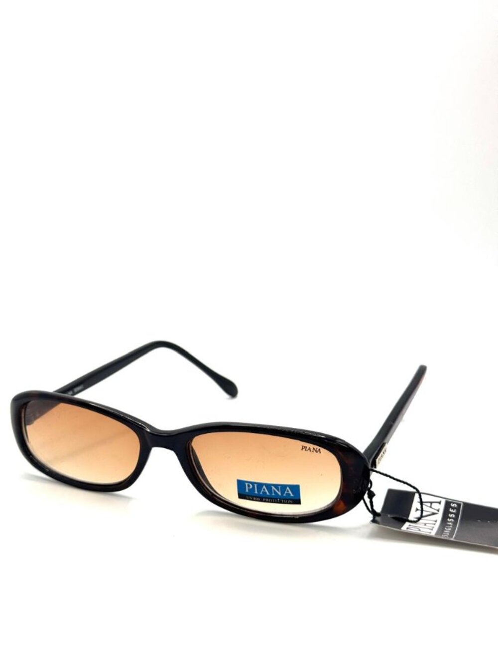 NWT Vintage Y2K PS4006 Piana Tortoiseshell Oval Sunglasses - UV400